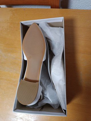Zapatos blanco para novias