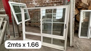 Ventanas aluminio y climalit 