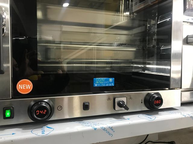 Horno GN 4 bandejas vapor grill Nuevo