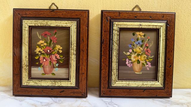 2 Quadri dipinto a mano