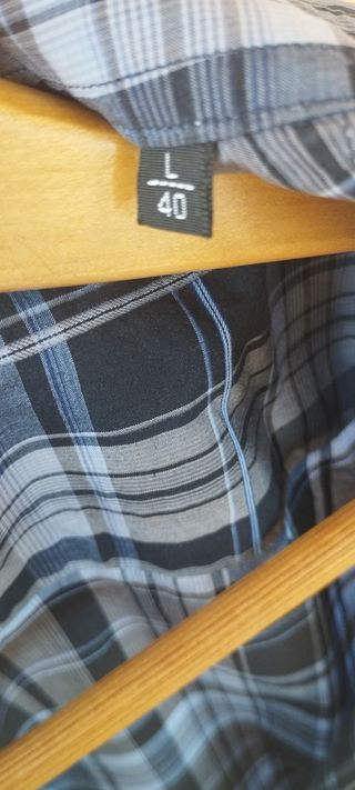 Camisa de cuadros Massimo Dutti