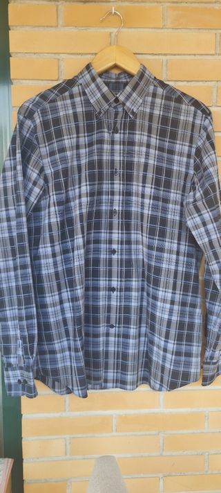 Camisa de cuadros Massimo Dutti