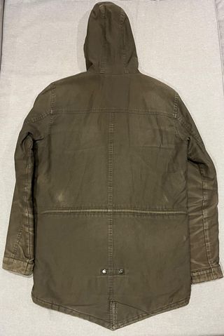 Parka Carhartt verde militar para hombre, talla L