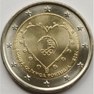 Portugal 2024 Equipo olímpico Moneda 2€ SC/UNC