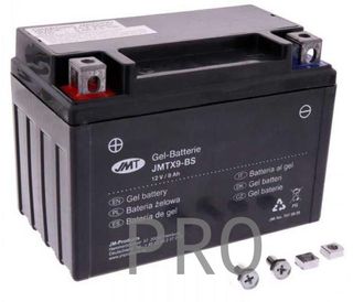 BATERÍA GEL JMTX9-BS YTX9-BS APRILIA BENELLI HONDA KAWASAKI SUZUKI