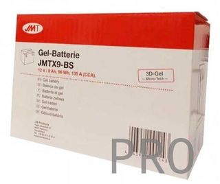 BATERÍA GEL JMTX9-BS YTX9-BS APRILIA BENELLI HONDA KAWASAKI SUZUKI