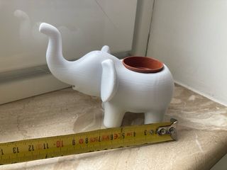 Elefante Vasetto Decorativo stampa 3D