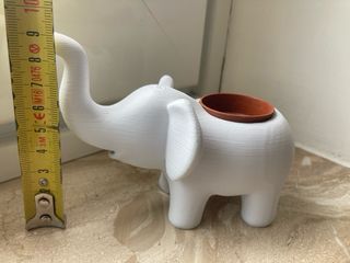 Elefante Vasetto Decorativo stampa 3D