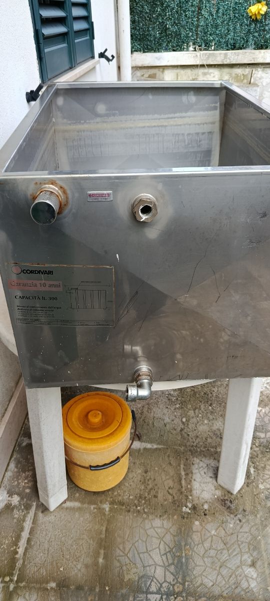 Serbatoio inox per liquidi