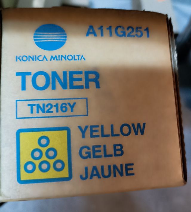 Toner yellow Konica Minolta TN216