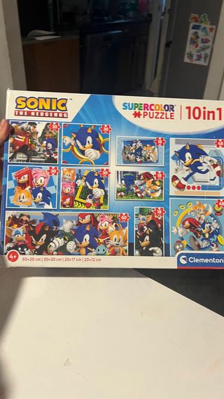 Puzzle varios ! super mario sonic spiderman 