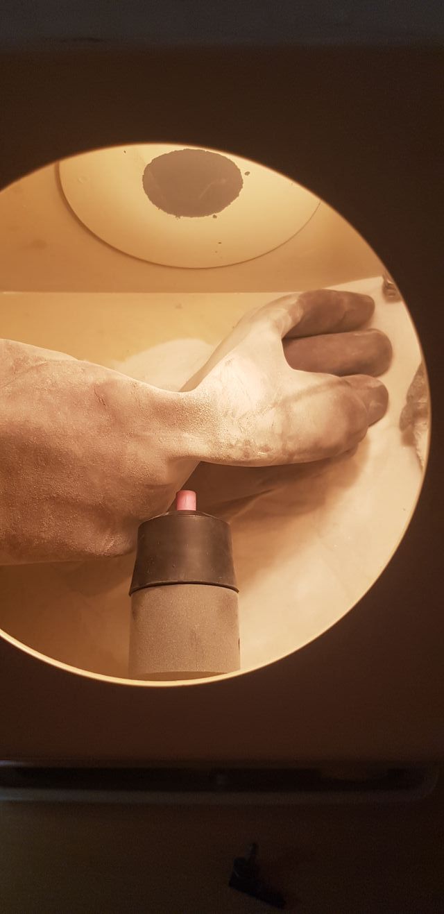 Sabbiatrice da orafo