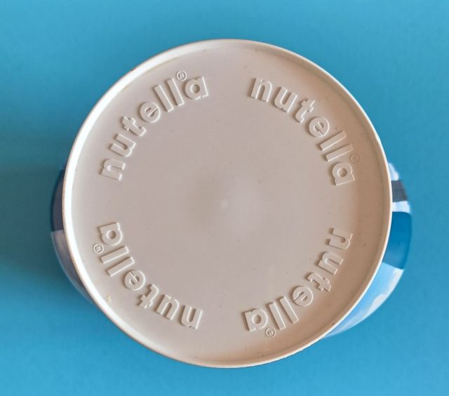 Vaso Nutella tematizzato