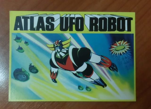 Goldrake (serie completa) cartolina in cartoncino