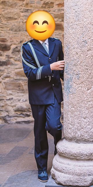 Traje comunion almirante