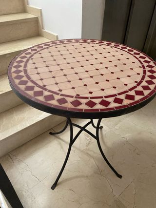 Sillas y mesa forja