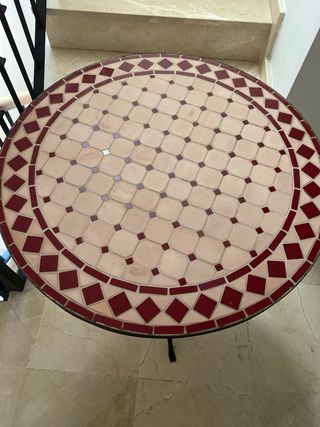 Sillas y mesa forja