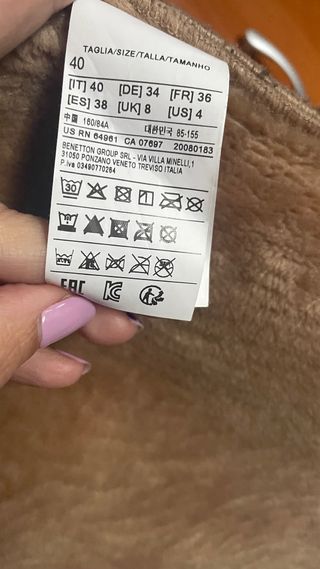 Chaqueton piel vuelta