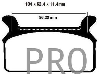 PASTILLAS DE FRENO FA201 HARLEY DAVIDSON ELECTRA GLIDE 1340 1450 EBC