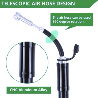 Mini bomba de aire para bicicleta 85g – compacta