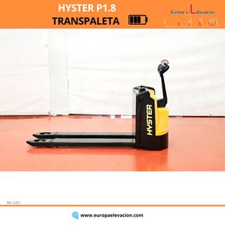 TRANSPALETA ELECTRICA HYSTER 1800 KG