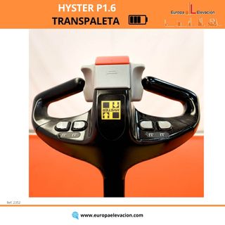 TRANSPALETA ELECTRICA HYSTER BATERIA NUEVA