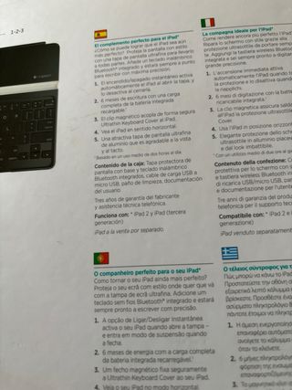 Ultrathin Keyboard Cover de Logitech