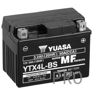 BATERÍA YTX4L-BS HONDA YAMAHA KTM HUSQVARNA YUASA