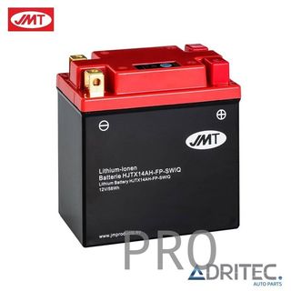 BATERÍA DE LITIO HJTX14AH-FP HONDA KAWASAKI SUZUKI TRIUMPH YAMAHA JMT