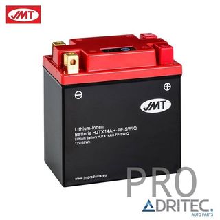 BATERÍA DE LITIO HJTX14AH-FP HONDA KAWASAKI SUZUKI TRIUMPH YAMAHA JMT