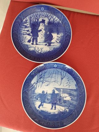 Piatti Natale Royal Copenhagen 
