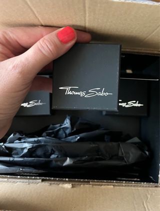 3 cajas Thomas Sabo. Cajitas Joyeros. Packaging