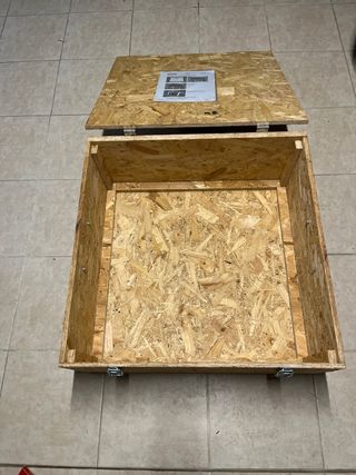 Caja/ Arcon/ Baul de madera