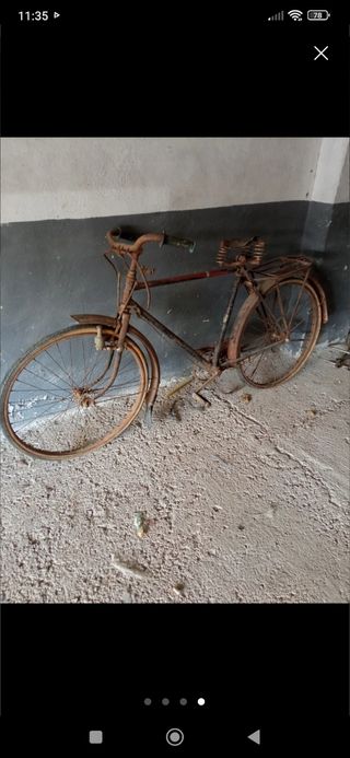 Bicicleta de frenos de varillas