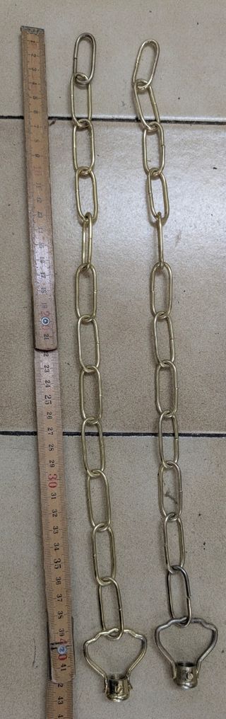2 CATENE PER LAMPADARI