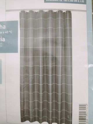 Cortina de ducha 180x200