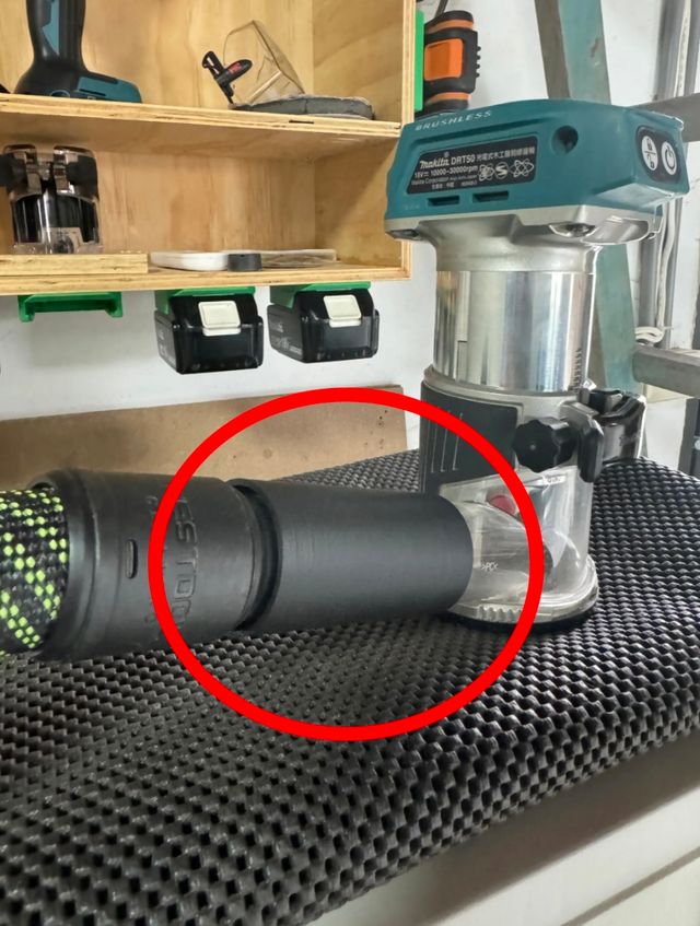 Adattatore Festool per Makita DRT50.