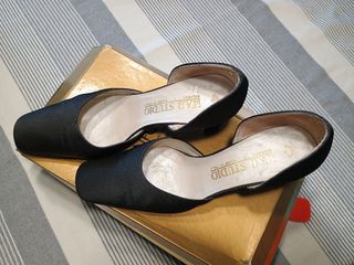 Scarpe décolleté raso nero