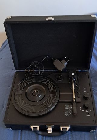 Tocadiscos bluetooth maletín