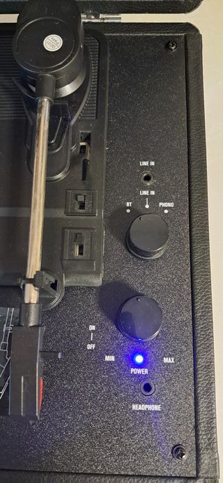 Tocadiscos bluetooth maletín