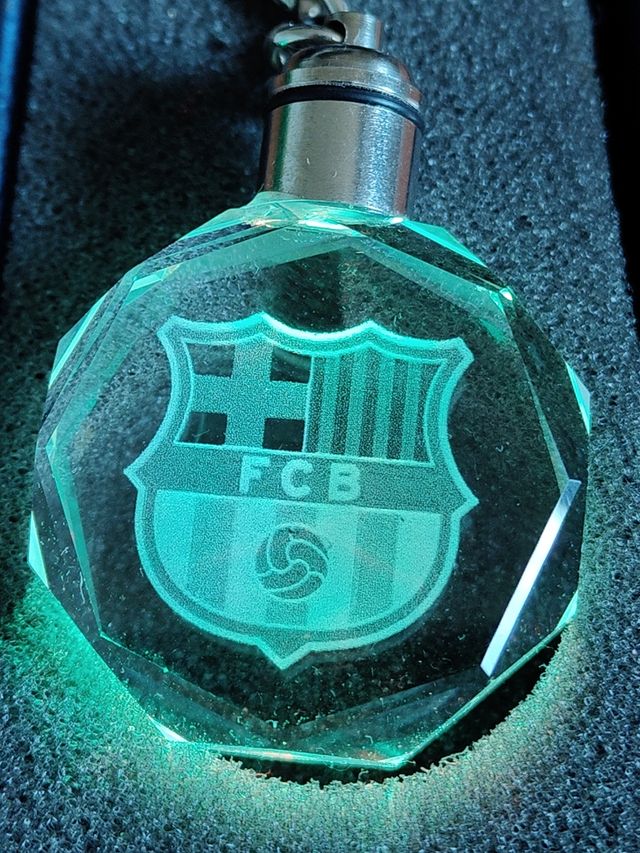 Llavero Barça luces led