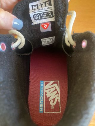 Vans mujer altas