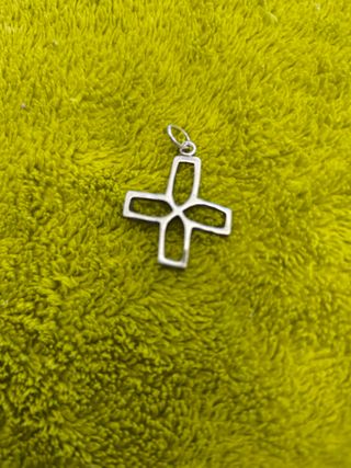 Colgante Cruz plata