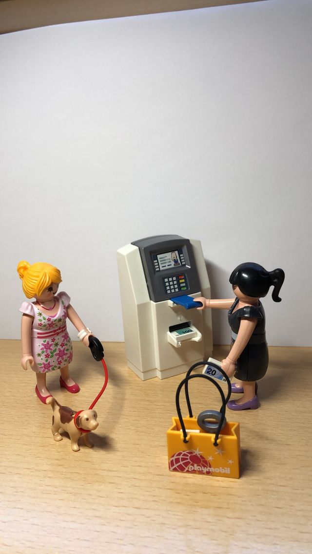 caja de banco playmobil