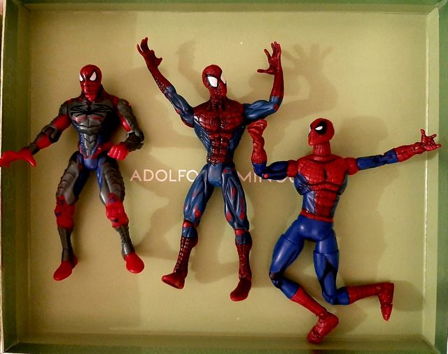 Lote 6 Muñecos spiderman