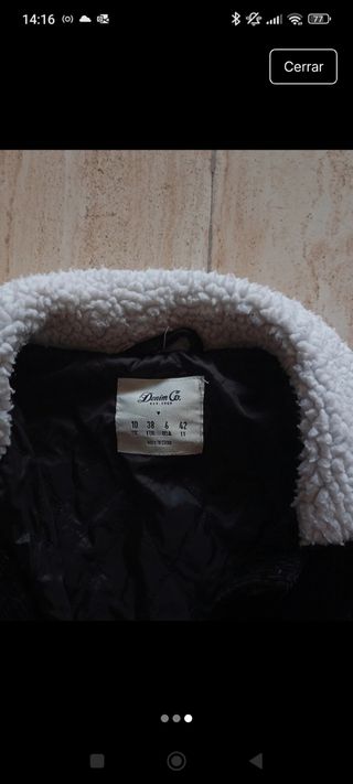 Chaqueta estilo pana 
