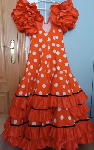 Traje flamenca