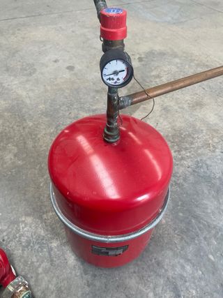 Caldera Roca leña y carbon