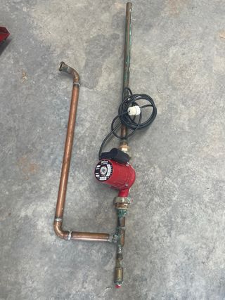 Caldera Roca leña y carbon