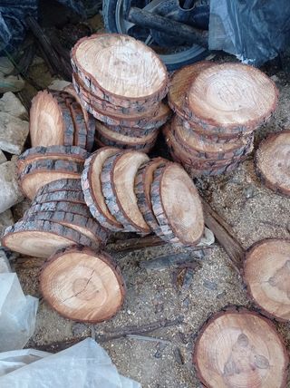 Rodajas de pino